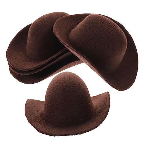 YARNOW 6 Stück Cowboyhüte für Puppen Teiliges aus Süßen Accessoires für Cosplay und Puppenhaus Dekoration Fotoshootings und Festliche Anlässe YARNOW 6 Stück Cowboyhüte für Puppen Teiliges aus Süßen Accessoires für Cosplay und Puppenhaus Dekoration Fotoshootings und Festliche Anlässe von YARNOW