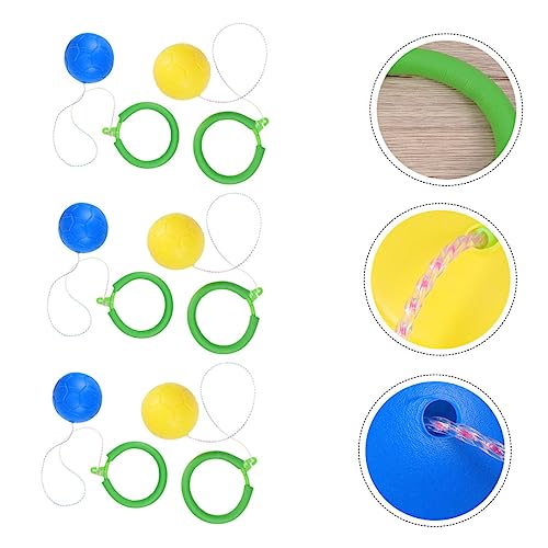 YARNOW 6 Stück Dancing Ball Bunte Springbälle für Bewegungsförderndes für Draußen Drinnen Fördert Fitness und Spaß YARNOW 6 Stück Dancing Ball Bunte Springbälle für Bewegungsförderndes für Draußen Drinnen Fördert Fitness und Spaß von YARNOW