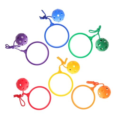 YARNOW 6 Stück Flummi Bein Knöchel Für Sprungball Am Knöchel Überspringen Jump Leg Skip Ball Überspring Es Sprungball Für Federnd Plastik YARNOW 6 Stück Flummi Bein Knöchel Für Sprungball Am Knöchel Überspringen Jump Leg Skip Ball Überspring Es Sprungball Für Federnd Plastik von YARNOW