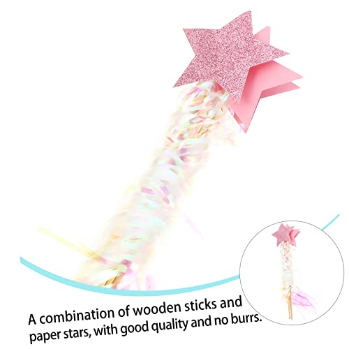YARNOW 6 Stück Glitzernde Engelstab Kostüm Requisiten für Hochzeiten Partys und Fotoshootings Bühnenaufführungen und Festivals mit Sternenmotiven YARNOW 6 Stück Glitzernde Engelstab Kostüm Requisiten für Hochzeiten Partys und Fotoshootings Bühnenaufführungen und Festivals mit Sternenmotiven von YARNOW