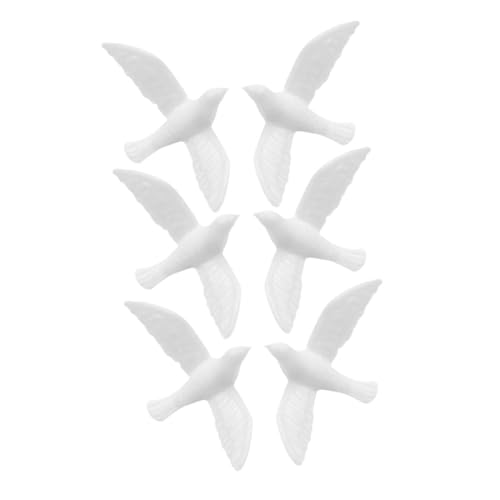 YARNOW 6 Stück Kleines weißes Taubenmodell süße Figuren künstliche Taube realistisch Minivögel zum Basteln kleine Vögel Rasen Simulationsvogel Harzminiaturen Miniaturtiere YARNOW 6 Stück Kleines weißes Taubenmodell süße Figuren künstliche Taube realistisch Minivögel zum Basteln kleine Vögel Rasen Simulationsvogel Harzminiaturen Miniaturtiere von YARNOW