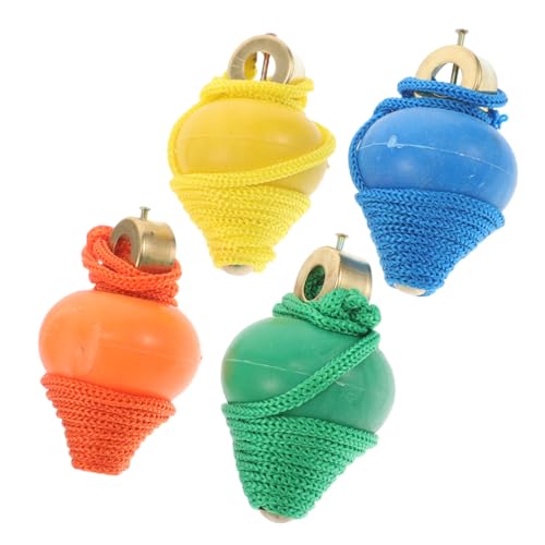 YARNOW 6 Stück Kreiselspielzeug für Kinderspielzeug Retro- sensorisches Gyroskop Handgyroskop Sich drehendes Gyroskop Holz von YARNOW