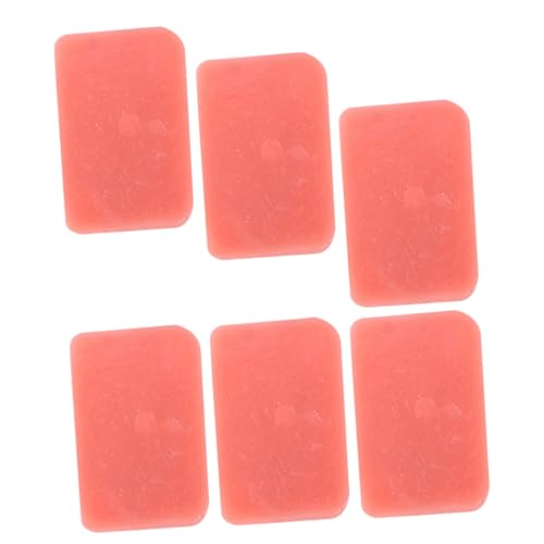YARNOW 6 Stücke Künstliches Frühstücksfleisch Modell Dekoratives Gefälschtes Lebensmittel PVC Simulation für Küche und Fotografie von YARNOW