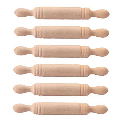 YARNOW 6 Stück Maßstab Glatte Oberfläche Geruchsfreies Material für Puppenhaus Dekoration und DIY Miniaturküche Zubehör von YARNOW
