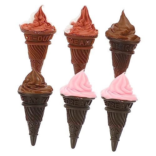 YARNOW 6 Stück Mini Eistüten Miniaturen Puppe Eiscreme Mini Zubehör Party Puppenhaus Miniatur Eiscreme Kleine Mädchen Spielzeuge Kleine Ornamente YARNOW 6 Stück Mini Eistüten Miniaturen Puppe Eiscreme Mini Zubehör Party Puppenhaus Miniatur Eiscreme Kleine Mädchen Spielzeuge Kleine Ornamente von YARNOW