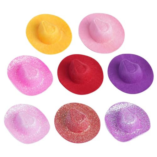 YARNOW 6 Stück Mini Hüte für Puppen Teiliges aus Bunten Cowboyhüten für DIY Bastelprojekte und Partydekoration für Puppenhaus Zubehör und Kreative Bastelideen Leicht und Stabil YARNOW 6 Stück Mini Hüte für Puppen Teiliges aus Bunten Cowboyhüten für DIY Bastelprojekte und Partydekoration für Puppenhaus Zubehör und Kreative Bastelideen Leicht und Stabil von YARNOW