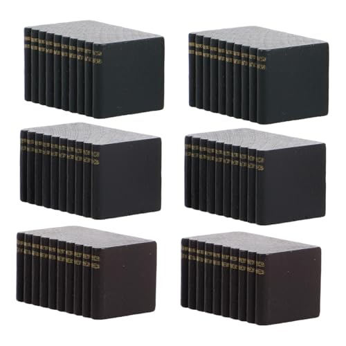 YARNOW 6 Stück Miniatur-Buchmodell Miniatur-Buchfigur dekorative Minibücher Kollektor gefälscht Ding Gebäude Artikel Miniatur-Buchdekoration Sachen Ornament Holz YARNOW 6 Stück Miniatur-Buchmodell Miniatur-Buchfigur dekorative Minibücher Kollektor gefälscht Ding Gebäude Artikel Miniatur-Buchdekoration Sachen Ornament Holz von YARNOW