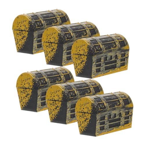 YARNOW 6 Stück Miniaturmodellschmuck Mädchen kleine Schatztruhe Mini-Hausverzierung Miniatur-Schatzkiste Puppenhaus-Versorgung Miniatur-Puppenhauszubehör Abs Golden YARNOW 6 Stück Miniaturmodellschmuck Mädchen kleine Schatztruhe Mini-Hausverzierung Miniatur-Schatzkiste Puppenhaus-Versorgung Miniatur-Puppenhauszubehör Abs Golden von YARNOW