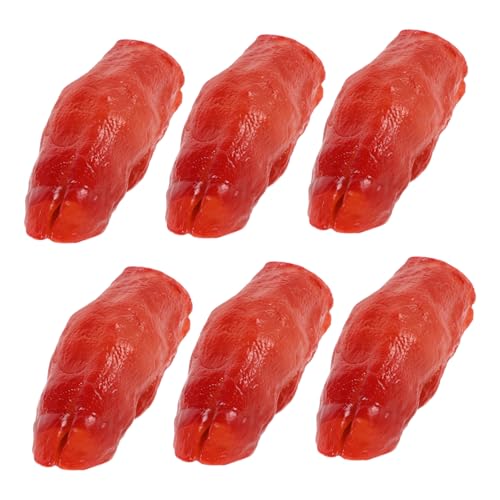 YARNOW 6 Stück Pig Trottermodell winziges Essen Vitrine Lebensmitteldekoration Essensrequisiten Gefälschte Schweinefüße Modelle in Lebensmittelform PVC Brown YARNOW 6 Stück Pig Trottermodell winziges Essen Vitrine Lebensmitteldekoration Essensrequisiten Gefälschte Schweinefüße Modelle in Lebensmittelform PVC Brown von YARNOW