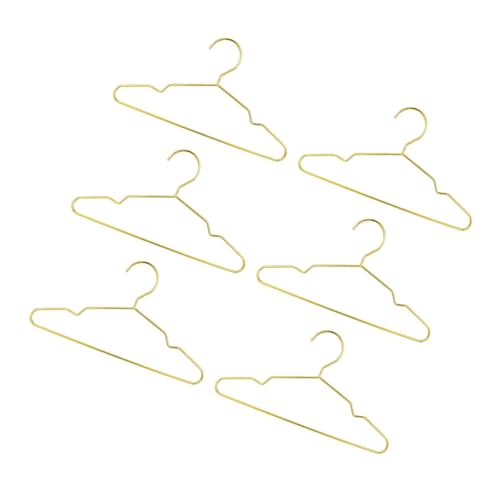 YARNOW 6 Stück Puppenaufhänger puppenkleiderbügel Puppen Kleiderhänger Puppen Accessoires Kleiderbügel für Puppenstuben Dollhouse -Kleiderbügel Puppenzubehör Stahl Golden YARNOW 6 Stück Puppenaufhänger puppenkleiderbügel Puppen Kleiderhänger Puppen Accessoires Kleiderbügel für Puppenstuben Dollhouse -Kleiderbügel Puppenzubehör Stahl Golden von YARNOW