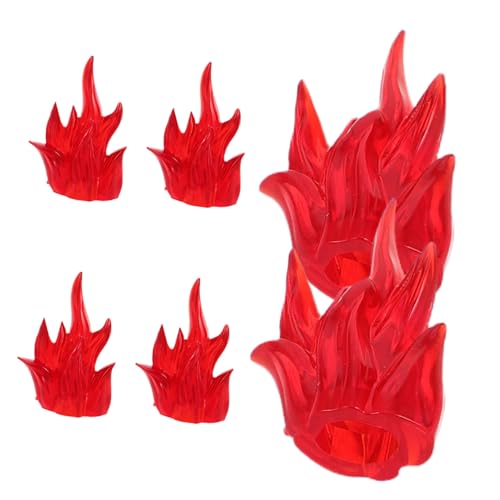 YARNOW 6 Stück Puzzle Bausteine Mini -Feuereffekte Bildungsfeuereffekte Halloween -Feuerzubehör Miniaturflammblöcke Brandspielzeug Bauen Bildungsflammblöcke Bausteine Feuer Plastik rot YARNOW 6 Stück Puzzle Bausteine Mini -Feuereffekte Bildungsfeuereffekte Halloween -Feuerzubehör Miniaturflammblöcke Brandspielzeug Bauen Bildungsflammblöcke Bausteine Feuer Plastik rot von YARNOW