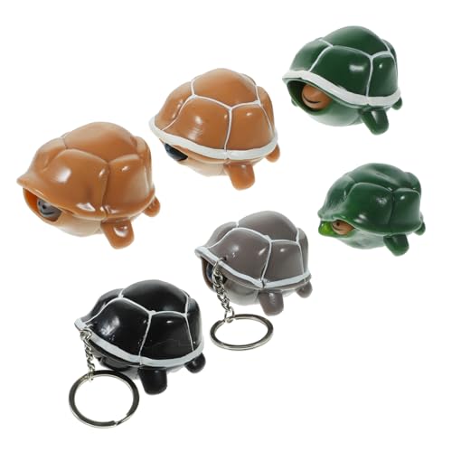 YARNOW 6 Stück Sensory Schildkröten Quetschspielzeug für Stressabbau und Tragbares und Flexibles Design für Partys Zufällige Farbe YARNOW 6 Stück Sensory Schildkröten Quetschspielzeug für Stressabbau und Tragbares und Flexibles Design für Partys Zufällige Farbe von YARNOW