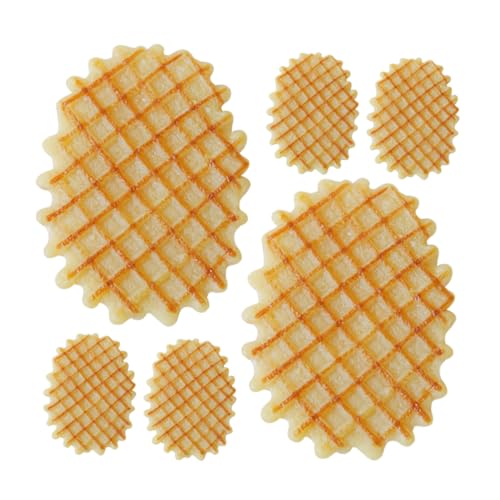 YARNOW 6 Stück Simulierte Waffelkekse Bäckerei-Shop- Bäckereifoto Requisiten Dekoratives Lebensmittelmodell Küchendekoration Gefälschte Lebensmittel Restaurantpropie PVC YARNOW 6 Stück Simulierte Waffelkekse Bäckerei-Shop- Bäckereifoto Requisiten Dekoratives Lebensmittelmodell Küchendekoration Gefälschte Lebensmittel Restaurantpropie PVC von YARNOW