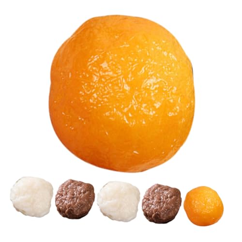 YARNOW 6 Stück Spielküchenzubehör Frikadelle Essen Fleischbällchen-Modell Sie Küchenfutter Essen vorgeben Probieren falsches Essen PVC YARNOW 6 Stück Spielküchenzubehör Frikadelle Essen Fleischbällchen-Modell Sie Küchenfutter Essen vorgeben Probieren falsches Essen PVC von YARNOW