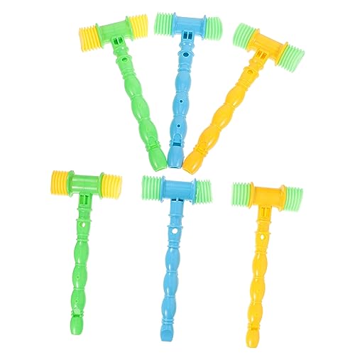 YARNOW Kleiner Musik Hammer Spielzeug für Babys und Kleinkinder 6 Stück Kompakt mit Geräuschen Kunststoffgriff für Sensorisches Spielen YARNOW Kleiner Musik Hammer Spielzeug für Babys und Kleinkinder 6 Stück Kompakt mit Geräuschen Kunststoffgriff für Sensorisches Spielen von YARNOW