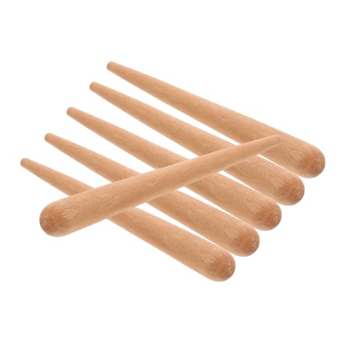 YARNOW 6 Stück Teiliges Holz Rhythmus Sticks für Musikinstrumente Guiro Sticks der Kreativität und Rhythmusgefühl aus Hochwertigem Holz für Kleine Musiker YARNOW 6 Stück Teiliges Holz Rhythmus Sticks für Musikinstrumente Guiro Sticks der Kreativität und Rhythmusgefühl aus Hochwertigem Holz für Kleine Musiker von YARNOW