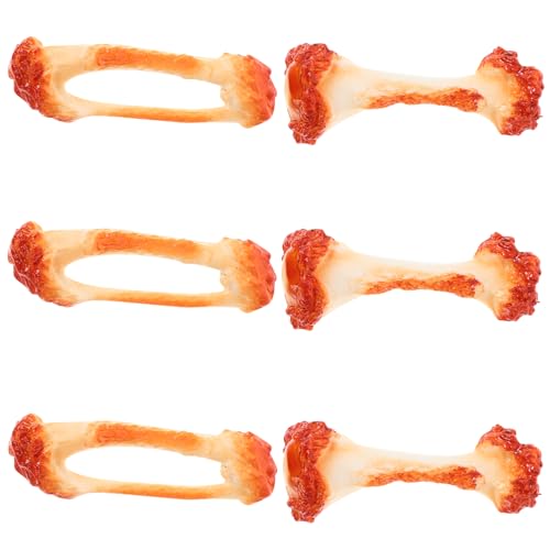 YARNOW 6 Stück Teiliges Imitation Hühnerflügel und Hühnerbeinknochen Modell Realistische Küchen Dekoration für Partys und Fotografie Kreatives Küchenzubehör YARNOW 6 Stück Teiliges Imitation Hühnerflügel und Hühnerbeinknochen Modell Realistische Küchen Dekoration für Partys und Fotografie Kreatives Küchenzubehör von YARNOW
