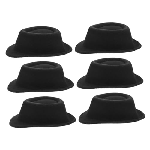 YARNOW 6 Stück Teiliges Mini Hut Wunderschöne Mini Hüte für Puppen Dekorative Hüte für Westernpartys Geburtstagsfeiern und DIY Projekte Leicht und für Puppenaccessoires YARNOW 6 Stück Teiliges Mini Hut Wunderschöne Mini Hüte für Puppen Dekorative Hüte für Westernpartys Geburtstagsfeiern und DIY Projekte Leicht und für Puppenaccessoires von YARNOW