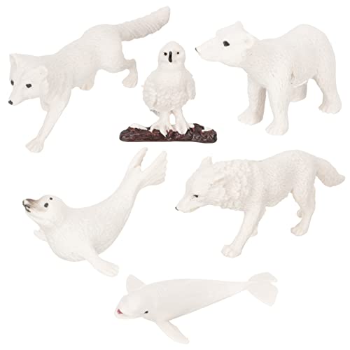 YARNOW 6 Stück Teiliges Realistische Wildtiere Figuren für Pädagogisches Tiermodell für Kreatives und Lernen Geburtstagsgeschenke und Sammler YARNOW 6 Stück Teiliges Realistische Wildtiere Figuren für Pädagogisches Tiermodell für Kreatives und Lernen Geburtstagsgeschenke und Sammler von YARNOW