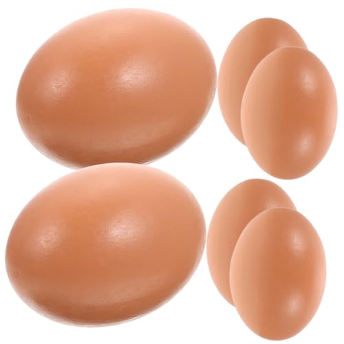 YARNOW 6 Stück Teiliges Realistischer Eiermodelle Dekorative Eier für Ostern Lebensnahe Hühner Nest Eier für Bastelprojekte und Fotografie YARNOW 6 Stück Teiliges Realistischer Eiermodelle Dekorative Eier für Ostern Lebensnahe Hühner Nest Eier für Bastelprojekte und Fotografie von YARNOW