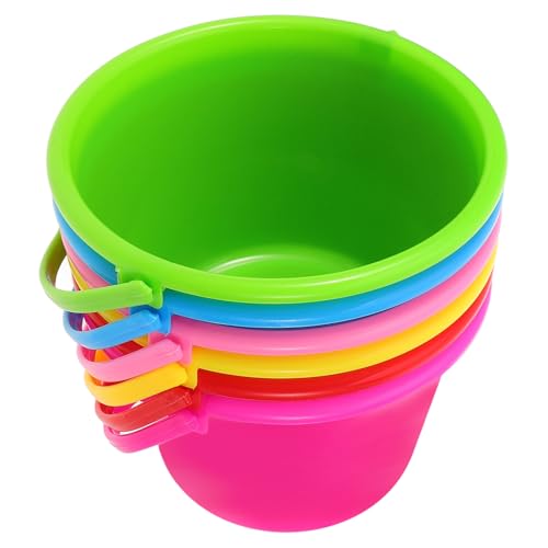 YARNOW 6 Stück Teiliges Sandspielzeug Leichte und Robuste Sand Eimer für Strandspiele und Kreative Aktivitäten Tragbar und Vielseitig Einsetzbar YARNOW 6 Stück Teiliges Sandspielzeug Leichte und Robuste Sand Eimer für Strandspiele und Kreative Aktivitäten Tragbar und Vielseitig Einsetzbar von YARNOW
