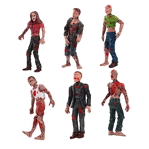 YARNOW 6 Stück Teiliges Zombiespielzeug aus Bewegliche Halloween Deko für Gruselige Party Realistische Horror Puppe als Prank Requisit für Schaurige YARNOW 6 Stück Teiliges Zombiespielzeug aus Bewegliche Halloween Deko für Gruselige Party Realistische Horror Puppe als Prank Requisit für Schaurige von YARNOW