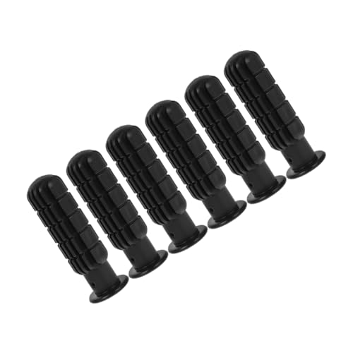 YARNOW 6 Stück Tischfußballgriff Kickertisch-Griff Griffe Für Tischkicker Austauschbarer Kickergriff Fußballmaschinengriff Griffe Für Fußballtische Kickergriffe PVC Black YARNOW 6 Stück Tischfußballgriff Kickertisch-Griff Griffe Für Tischkicker Austauschbarer Kickergriff Fußballmaschinengriff Griffe Für Fußballtische Kickergriffe PVC Black von YARNOW