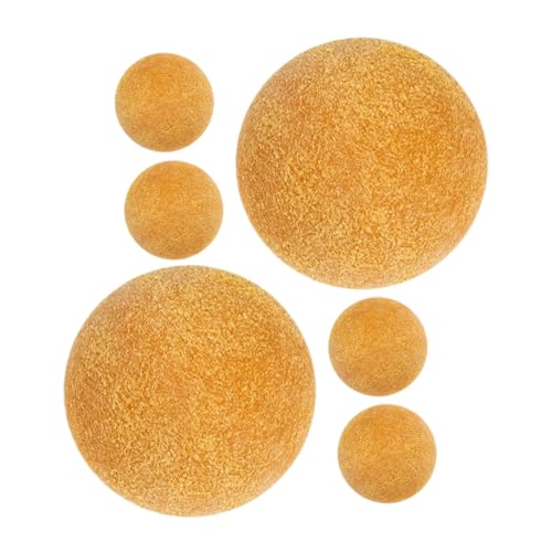 YARNOW 6 Stück Tischfußballmatte Mini-Tischfußballbälle Mini Tischkicker Tischkugel Kicker Fußball Fußballtisch Tischfussball Mini -Fußballkugel Mini -Bälle Abs Yellow YARNOW 6 Stück Tischfußballmatte Mini-Tischfußballbälle Mini Tischkicker Tischkugel Kicker Fußball Fußballtisch Tischfussball Mini -Fußballkugel Mini -Bälle Abs Yellow von YARNOW