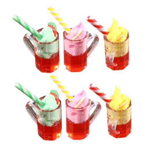 YARNOW 6 Stück dekorative künstliche Eiscreme-Requisite gefälschtes Eismodell gefälschte Lebensmittelverzierung Mini-Essen kleines Eismodell Mini- -Küchenzubehör Harz YARNOW 6 Stück dekorative künstliche Eiscreme-Requisite gefälschtes Eismodell gefälschte Lebensmittelverzierung Mini-Essen kleines Eismodell Mini- -Küchenzubehör Harz von YARNOW