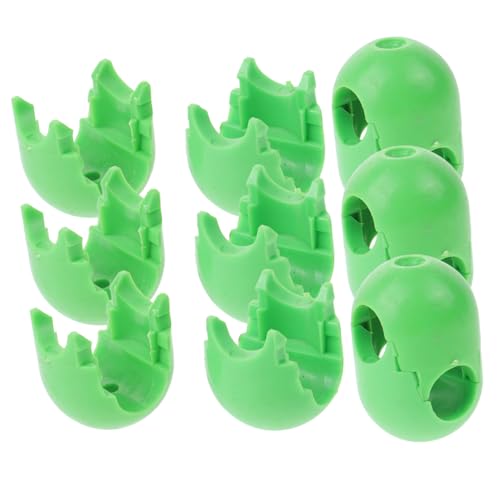 YARNOW 6 Stücke Seil Net Net Stecker Haken Gürtel Net Kleine Net Camping Snap Haken Abs Grün von YARNOW
