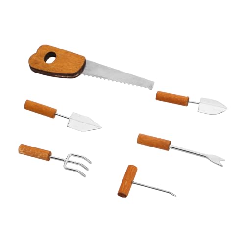 YARNOW 6 Teiliges Set Simulierte Landwirtschaftliche Werkzeuge Miniatur Gewächshaus Kit Miniatur Bastelzubehör Mikro Landschaftsdekoration Puppenhaus Mikro Landschaft Miniatur YARNOW 6 Teiliges Set Simulierte Landwirtschaftliche Werkzeuge Miniatur Gewächshaus Kit Miniatur Bastelzubehör Mikro Landschaftsdekoration Puppenhaus Mikro Landschaft Miniatur von YARNOW
