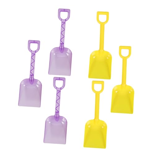 YARNOW 6 Teiliges Strandschaufel Set Schaufeln Sandschaufel Sandkastenschaufel Strandspaten Graben Für Gartenschaufel Strandspaten Mit Griff Gartengeräte Spielsandschaufel Pp von YARNOW