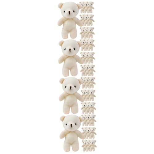 YARNOW 60 Stck. Teiliges Mini Bär Plüschanhänger Süße Kuscheltiere für Schlüsselanhänger Taschen Dekoration für Hochzeiten Geburtstagsfeiern YARNOW 60 Stck. Teiliges Mini Bär Plüschanhänger Süße Kuscheltiere für Schlüsselanhänger Taschen Dekoration für Hochzeiten Geburtstagsfeiern von YARNOW