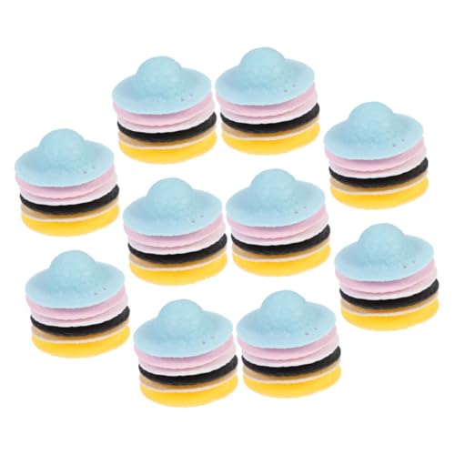 YARNOW 60 Stück Teiliges Miniatur Strohhut Gemischt Leichte Handgefertigte Puppen Strohhüte für DIY Bastelprojekte Puppenhausdeko und Party Accessoires von YARNOW