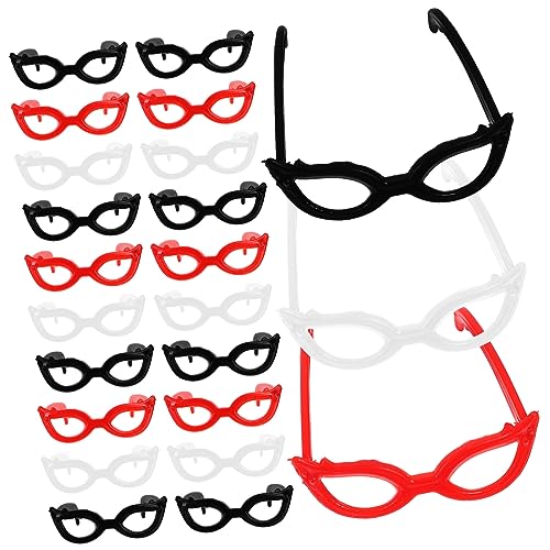 YARNOW 60Stücke Mini Puppen Sonnenbrille Farben Kreative Verkleidung für Puppen Langlebige Kunststoffbrillen Zubehör für DIY Projekte YARNOW 60Stücke Mini Puppen Sonnenbrille Farben Kreative Verkleidung für Puppen Langlebige Kunststoffbrillen Zubehör für DIY Projekte von YARNOW