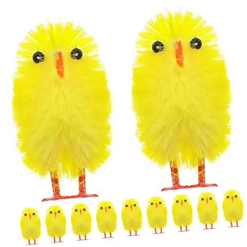 YARNOW 60Stücke Ostern Küken Dekorationen Cartoon Huhn Tischdekoration Foto Requisiten Für Osterfeiern Kindergartendekoration Und Festlichkeiten YARNOW 60Stücke Ostern Küken Dekorationen Cartoon Huhn Tischdekoration Foto Requisiten Für Osterfeiern Kindergartendekoration Und Festlichkeiten von YARNOW