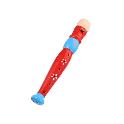 YARNOW 6Loch Holzflöte Für Design Spielzeuginstrument Für Musikalische Früherziehung Sicher Und Langlebig Zum Erlernen Von Melodien von YARNOW