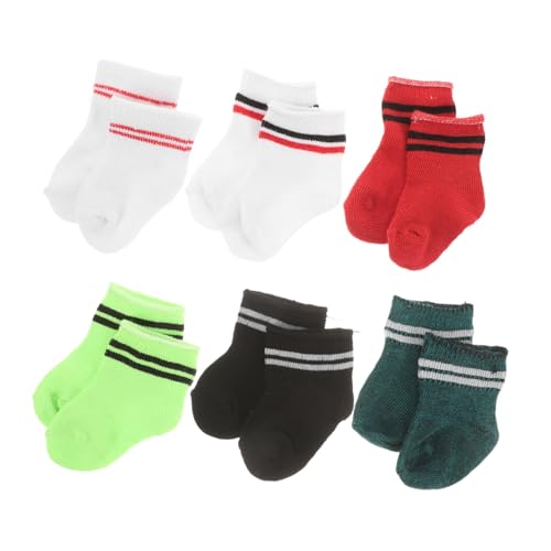 YARNOW 6Paare Puppensocken Kurze Dekorative Für Puppen Zubehör Für Puppenkostüme Puppen Deko Und Sockenspielzeug YARNOW 6Paare Puppensocken Kurze Dekorative Für Puppen Zubehör Für Puppenkostüme Puppen Deko Und Sockenspielzeug von YARNOW