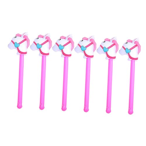 YARNOW 6stücke Aufblasbare Pferde-stick Ballons Kindergeburtstags-dekorationen Für Pferde-partys Spielzeug Und Für Unvergessliche Feiern YARNOW 6stücke Aufblasbare Pferde-stick Ballons Kindergeburtstags-dekorationen Für Pferde-partys Spielzeug Und Für Unvergessliche Feiern von YARNOW