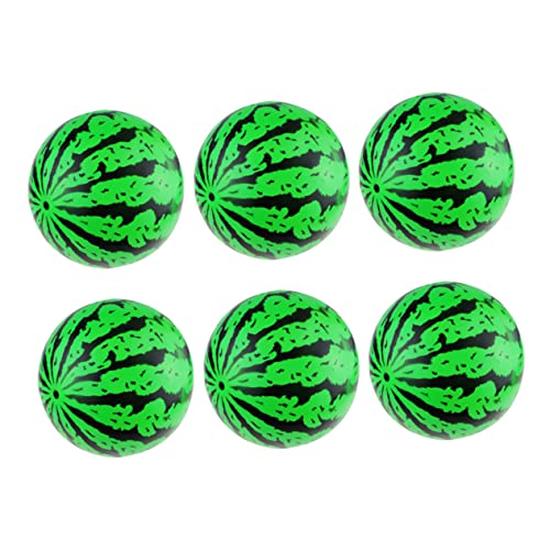 YARNOW 6Stücke Aufblasbare Wassermelonenbälle für Strandball für Strand und Wasseraktivitäten für Spaß im Freien YARNOW 6Stücke Aufblasbare Wassermelonenbälle für Strandball für Strand und Wasseraktivitäten für Spaß im Freien von YARNOW