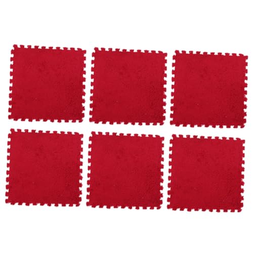 YARNOW 6Stücke Austauschbare Bodenmatten Puzzlematten für Wohnzimmer Schlafzimmer Kinderzimmer Weiche Schadstofffreie Schaumstoffmatten Bodenzubehör YARNOW 6Stücke Austauschbare Bodenmatten Puzzlematten für Wohnzimmer Schlafzimmer Kinderzimmer Weiche Schadstofffreie Schaumstoffmatten Bodenzubehör von YARNOW