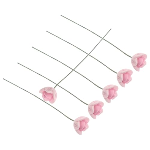 YARNOW 6Stücke Blumenstrauß Aus Rosen Für Puppenhaus Teiliges Exquisite Dekoration Für Puppenhauszimmer Für Romantische Und Kreative Gestaltung Von Szenen YARNOW 6Stücke Blumenstrauß Aus Rosen Für Puppenhaus Teiliges Exquisite Dekoration Für Puppenhauszimmer Für Romantische Und Kreative Gestaltung Von Szenen von YARNOW