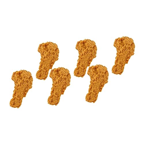 YARNOW 6Stücke Gefälschte Hühnerbeine Dekoration Realistische Drumsticks für Heim und Küchen für Schaufenster Fotorequisiten und Lehrzwecke der Gastronomie YARNOW 6Stücke Gefälschte Hühnerbeine Dekoration Realistische Drumsticks für Heim und Küchen für Schaufenster Fotorequisiten und Lehrzwecke der Gastronomie von YARNOW