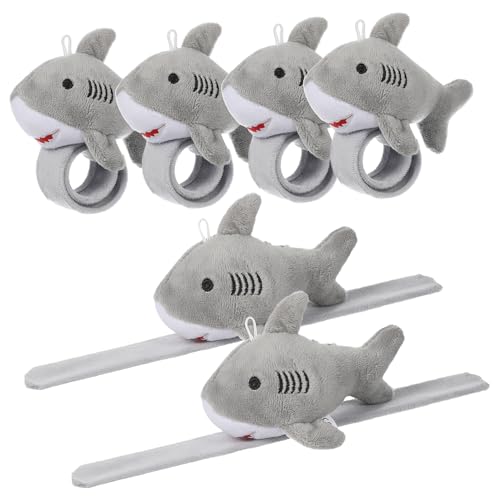 YARNOW 6Stücke Plüsch Slap Armbänder für Weiche Tier Armbänder Vielseitige Partygeschenke und Sicher und Bequem für Kleine Hände von YARNOW
