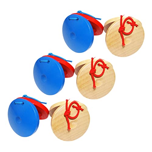 YARNOW 6Stücke Teiliges Castanet für Musikinstrumente Musikalischen Wahrnehmung und Sensorischen Entwicklung für Kreative Spielmomente und Rhythmusübungen YARNOW 6Stücke Teiliges Castanet für Musikinstrumente Musikalischen Wahrnehmung und Sensorischen Entwicklung für Kreative Spielmomente und Rhythmusübungen von YARNOW