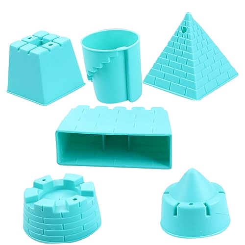 YARNOW 6er Set Sandburg Werkzeuge Zum Sandabbau Lustiges Zufällige Farbe YARNOW 6er Set Sandburg Werkzeuge Zum Sandabbau Lustiges Zufällige Farbe von YARNOW