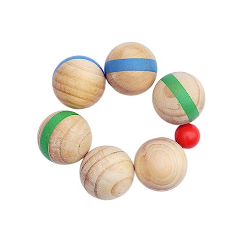 YARNOW 7 Stück Rollendes Ballspielzeug für kinderspielzeug spielsachen für spielsachen für draußen Kid Toys Graskugeln interaktive Bälle Kindersportbälle Holz YARNOW 7 Stück Rollendes Ballspielzeug für kinderspielzeug spielsachen für spielsachen für draußen Kid Toys Graskugeln interaktive Bälle Kindersportbälle Holz von YARNOW