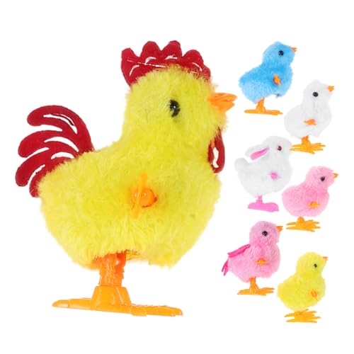 YARNOW 7-teiliges Flauschiges Küken-häschen- Zum Springen Und, Bauernhoftier-, Osterkorbfüller, Süßes Frühlingshuhn, Partygeschenk Für Kleinkinder Und Kinder YARNOW 7-teiliges Flauschiges Küken-häschen- Zum Springen Und, Bauernhoftier-, Osterkorbfüller, Süßes Frühlingshuhn, Partygeschenk Für Kleinkinder Und Kinder von YARNOW