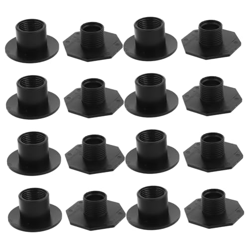 YARNOW 8 Paar Fußballmaschinenlager Tischfußballtisch Zubehör Fußball Tischfußballtisch Maschinenzubehör Flipperlager Fußballbrettlager Fußballbrettlager Kunststoff Schwarz YARNOW 8 Paar Fußballmaschinenlager Tischfußballtisch Zubehör Fußball Tischfußballtisch Maschinenzubehör Flipperlager Fußballbrettlager Fußballbrettlager Kunststoff Schwarz von YARNOW