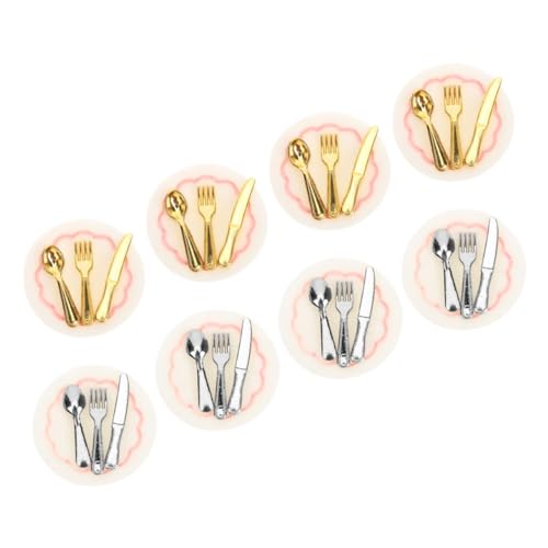 YARNOW 8 Satz Mini -Lebensmittelspielmodell Spielzeugküche Mini-Essen Zubehör für Puppenhäuser Mini-Küchenzubehör Mini-Löffel Mini-Hausverzierung Puppenhausverzierung Legierung YARNOW 8 Satz Mini -Lebensmittelspielmodell Spielzeugküche Mini-Essen Zubehör für Puppenhäuser Mini-Küchenzubehör Mini-Löffel Mini-Hausverzierung Puppenhausverzierung Legierung von YARNOW